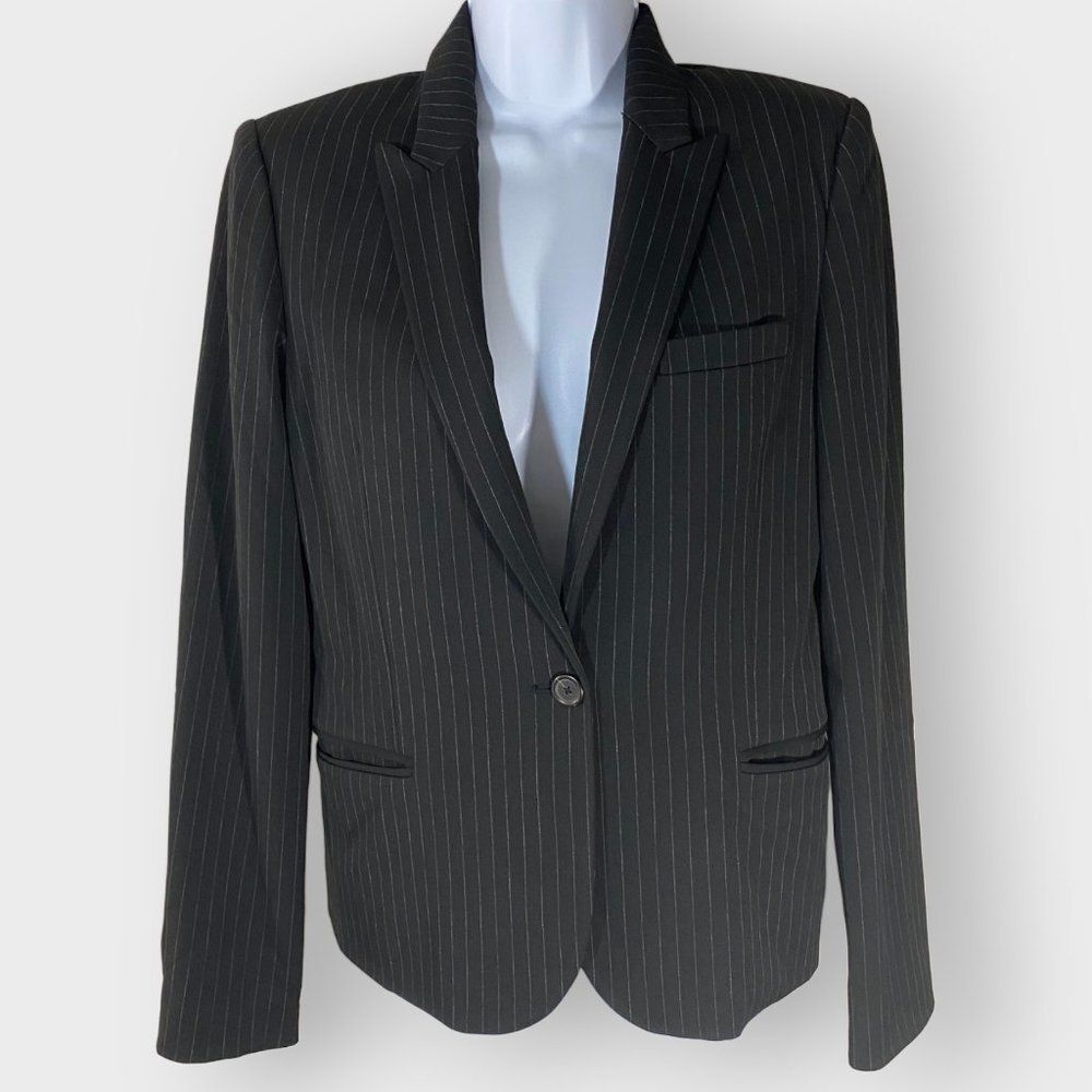 Ralph Lauren Denim & Supply Womens Blazer | Medium | Pin Striped | Lined - Picture 1 of 11